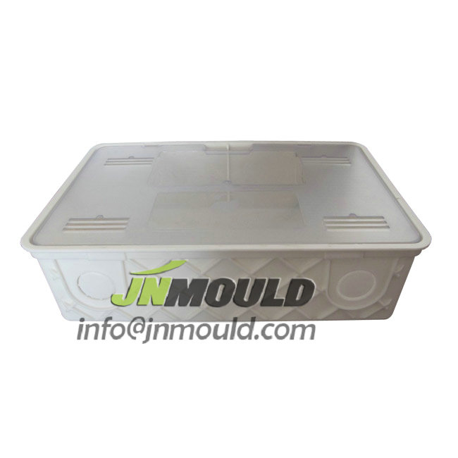 china plastic drain box mould