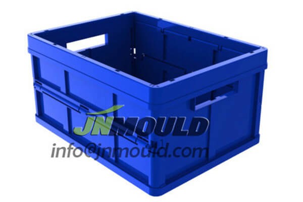 China folding plastic  crate mould